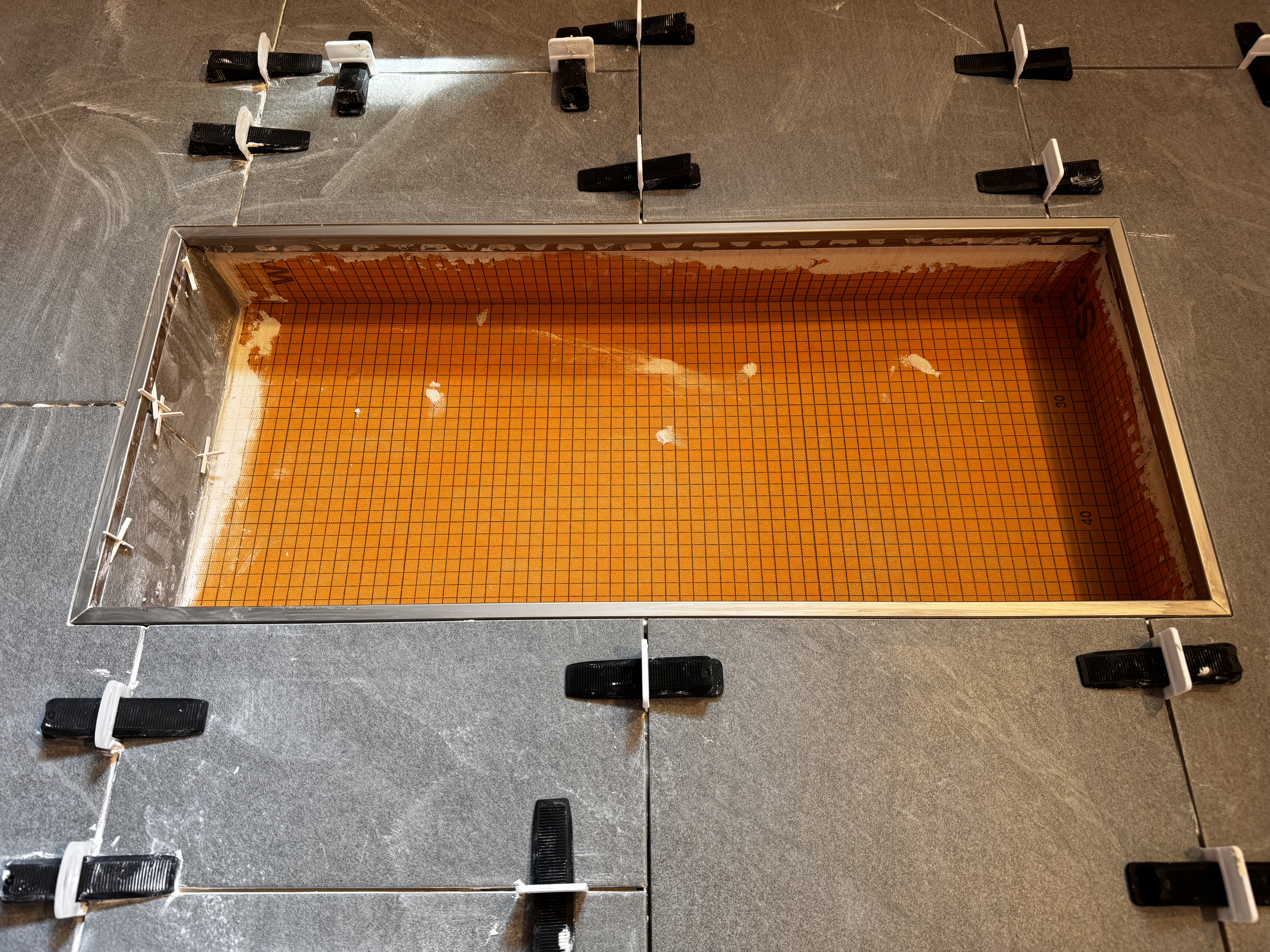 Tile Under Vanity